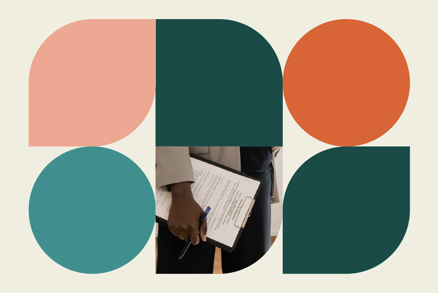 A man holding a checklist